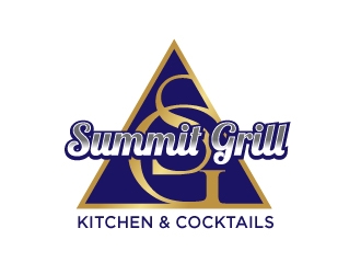 Summit Grill Kitchen &amp; Cocktails  logo design by aRBy