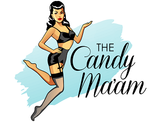 The CandyMa’am logo design by haze