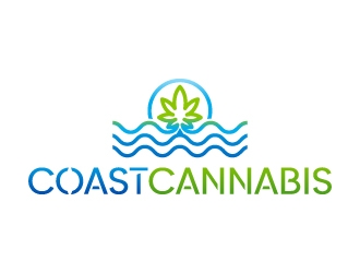Coast Cannabis  logo design by Aelius