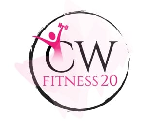 CW Fitness 20 logo design by jaize