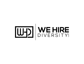 WeHireDiversity.com logo design by wongndeso