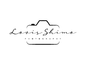 Lovis Shimo Photography logo design by wongndeso
