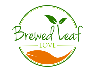 Brewed Leaf Love logo design by qqdesigns