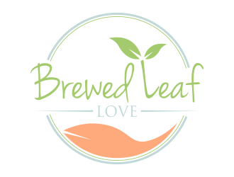 Brewed Leaf Love logo design by qqdesigns