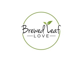Brewed Leaf Love logo design by sabyan