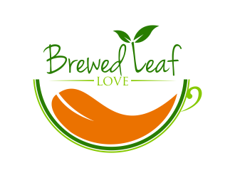 Brewed Leaf Love logo design by qqdesigns