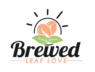 Brewed Leaf Love logo design by AamirKhan
