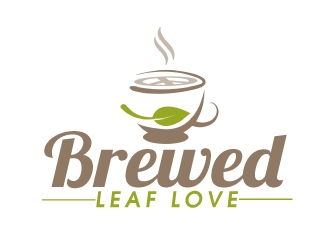 Brewed Leaf Love logo design by AamirKhan