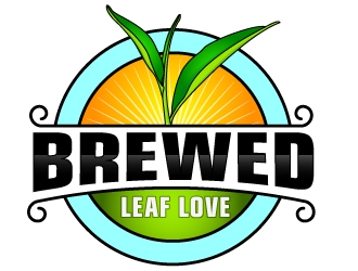 Brewed Leaf Love logo design by Suvendu