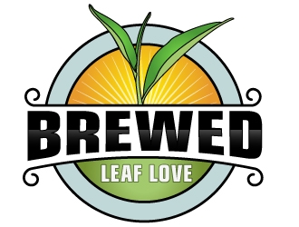 Brewed Leaf Love logo design by Suvendu
