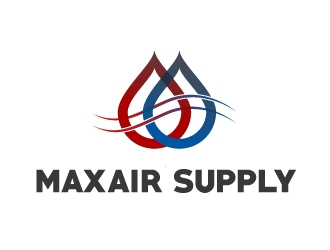 MAXAIR SUPPLY logo design by Helloit