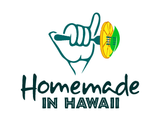 Homemade in Hawaii logo design by Coolwanz