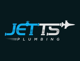 JETTS Plumbing logo design by javaz