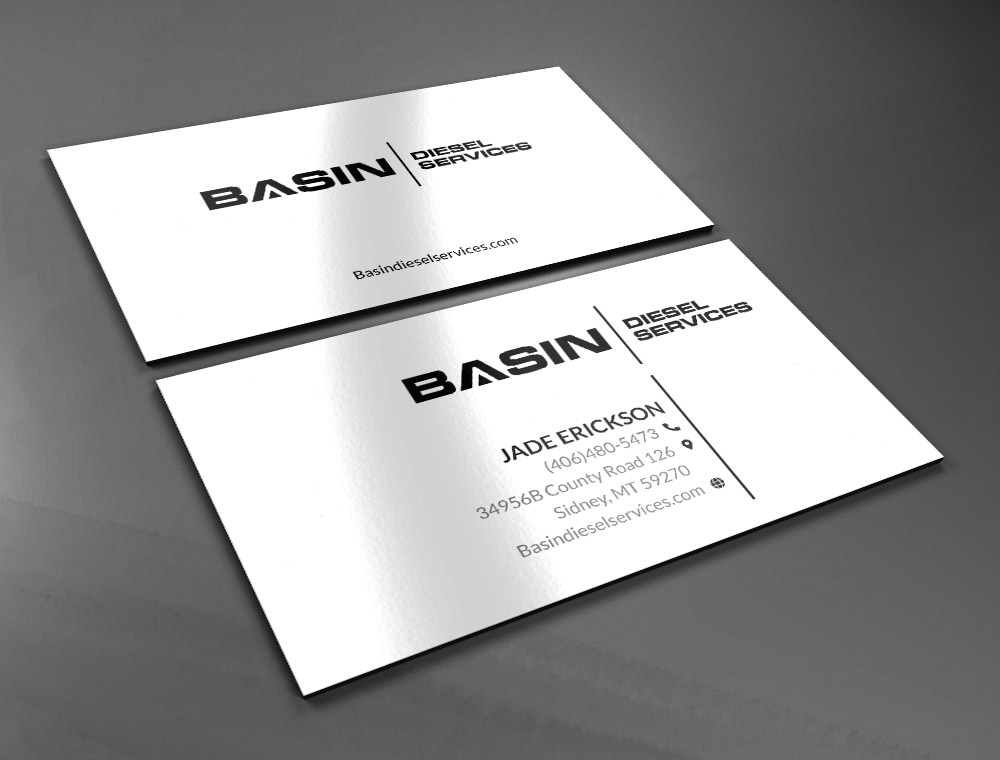 Basin Diesel Services logo design by fritsB