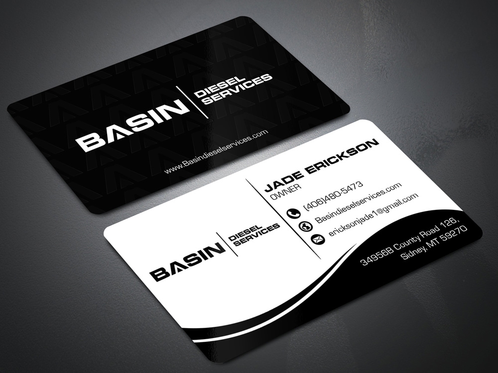 Basin Diesel Services logo design by Gelotine