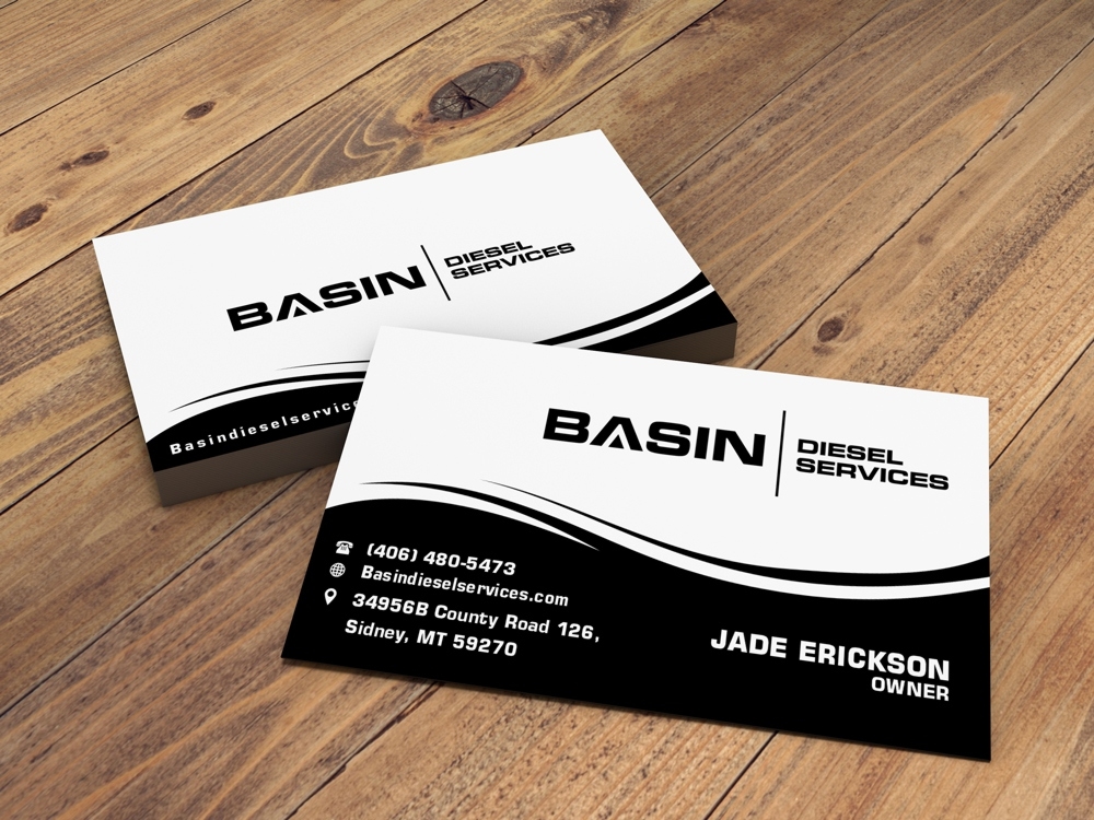 Basin Diesel Services logo design by ManishKoli
