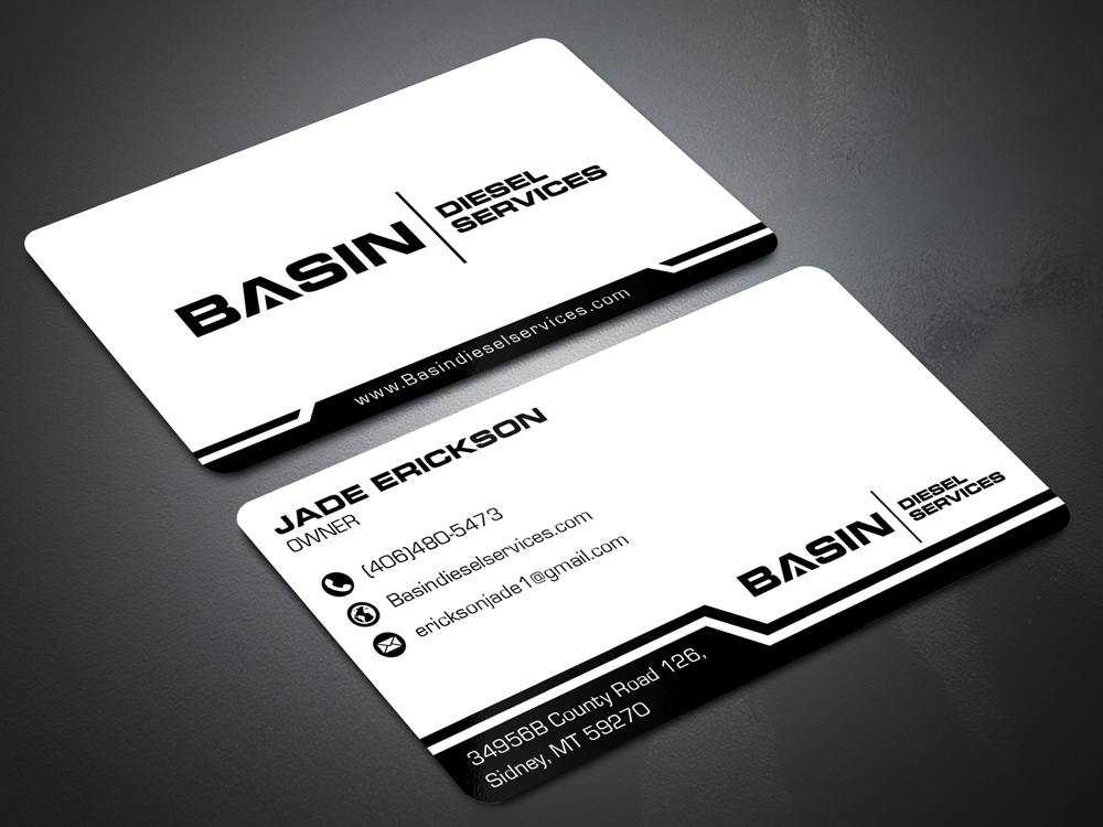 Basin Diesel Services logo design by Gelotine
