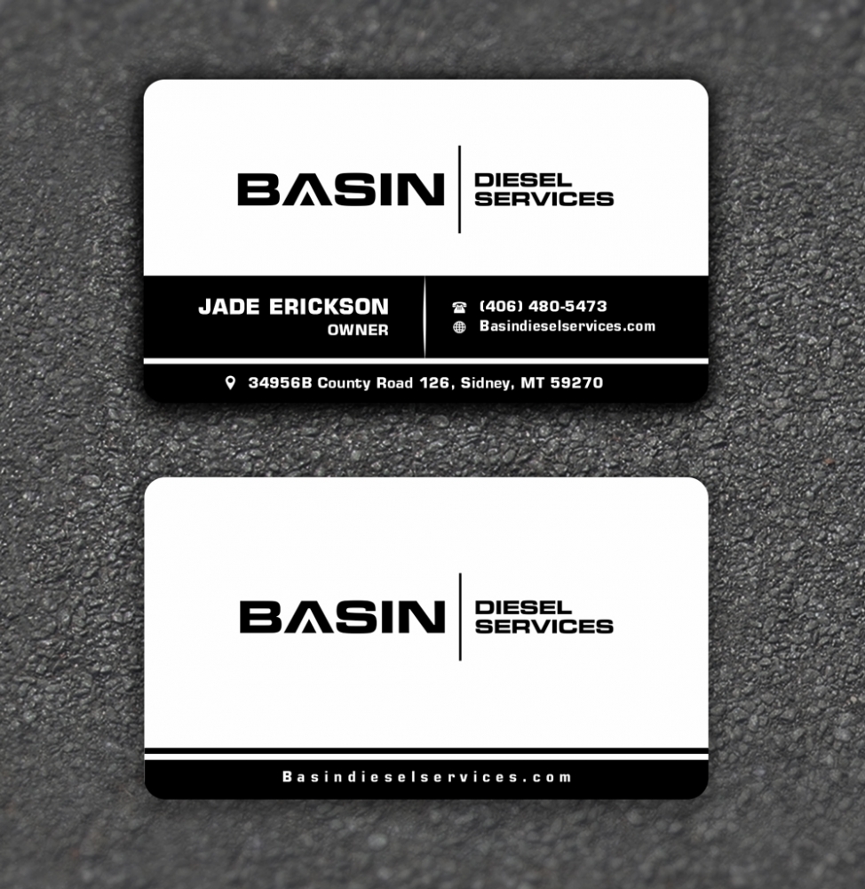 Basin Diesel Services logo design by ManishKoli