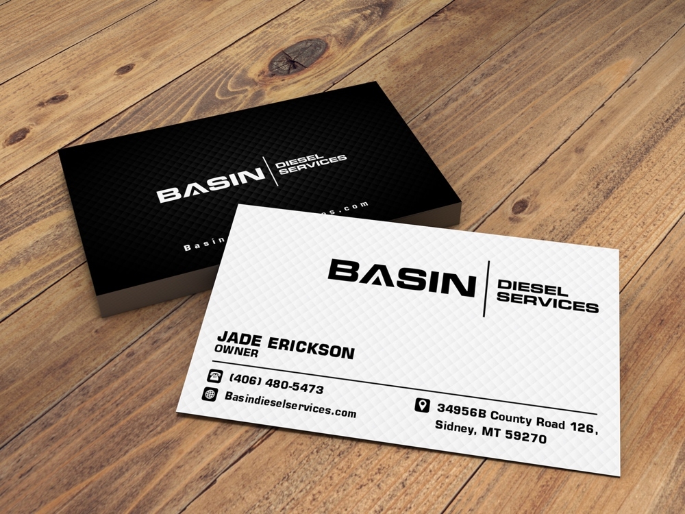 Basin Diesel Services logo design by ManishKoli