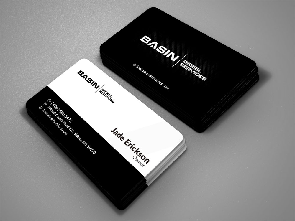 Basin Diesel Services logo design by Ulid