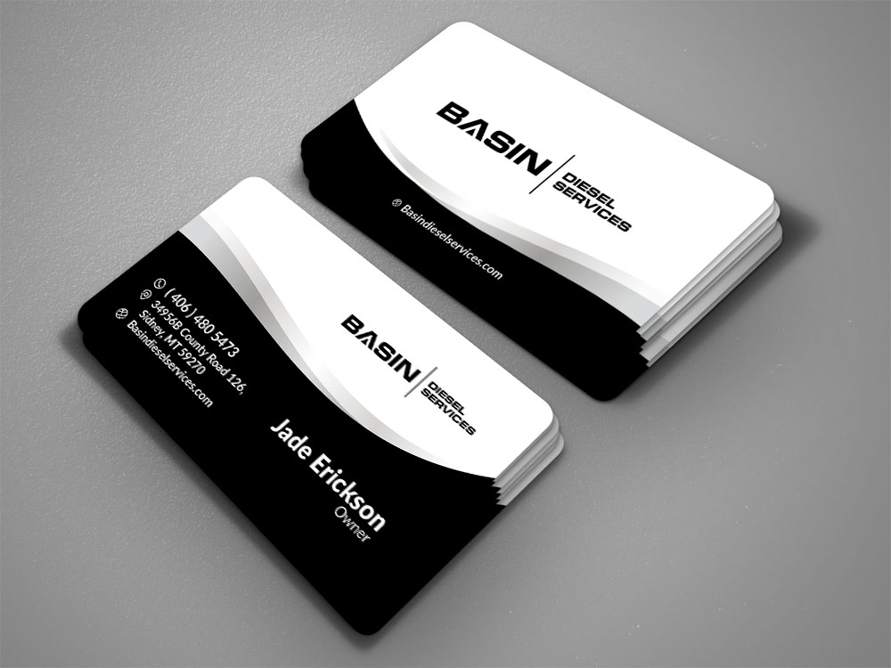 Basin Diesel Services logo design by Ulid