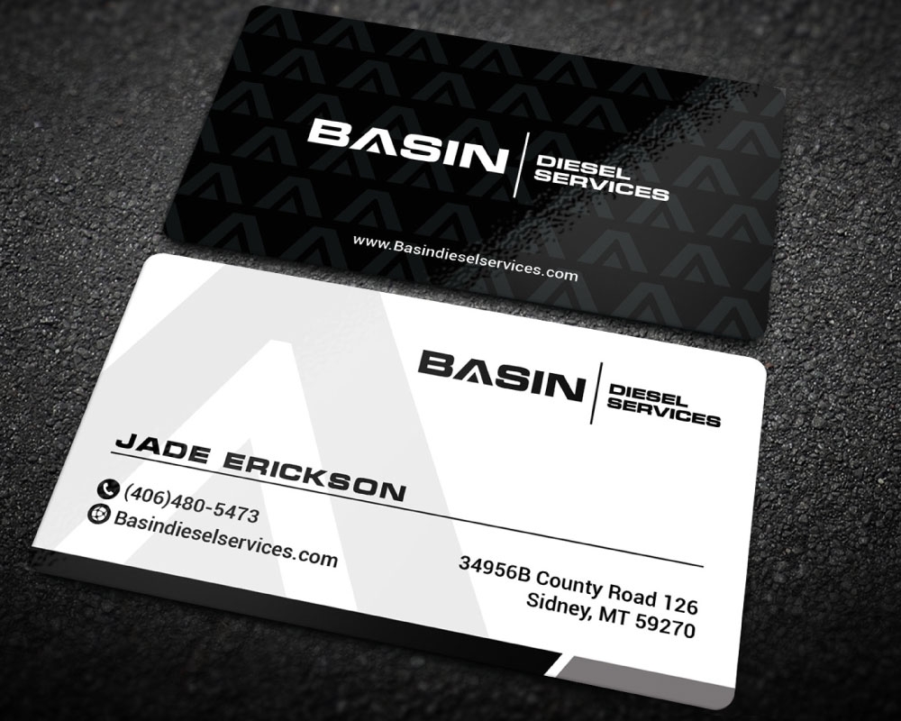 Basin Diesel Services logo design by Boomstudioz