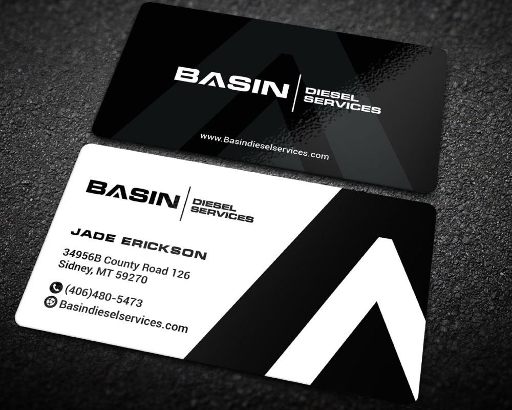 Basin Diesel Services logo design by Boomstudioz