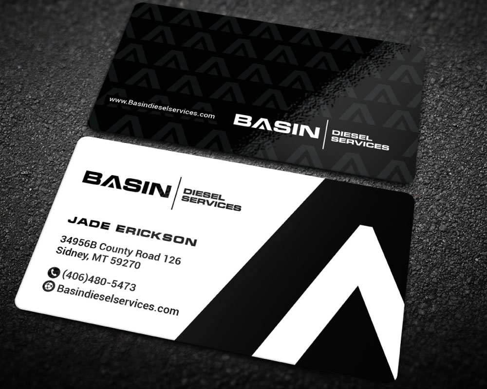 Basin Diesel Services logo design by Boomstudioz