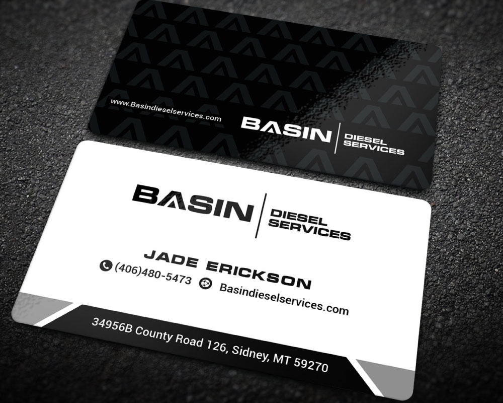 Basin Diesel Services logo design by Boomstudioz