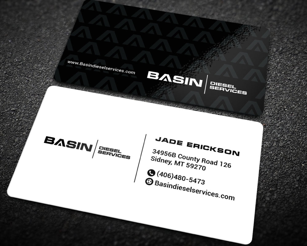 Basin Diesel Services logo design by Boomstudioz