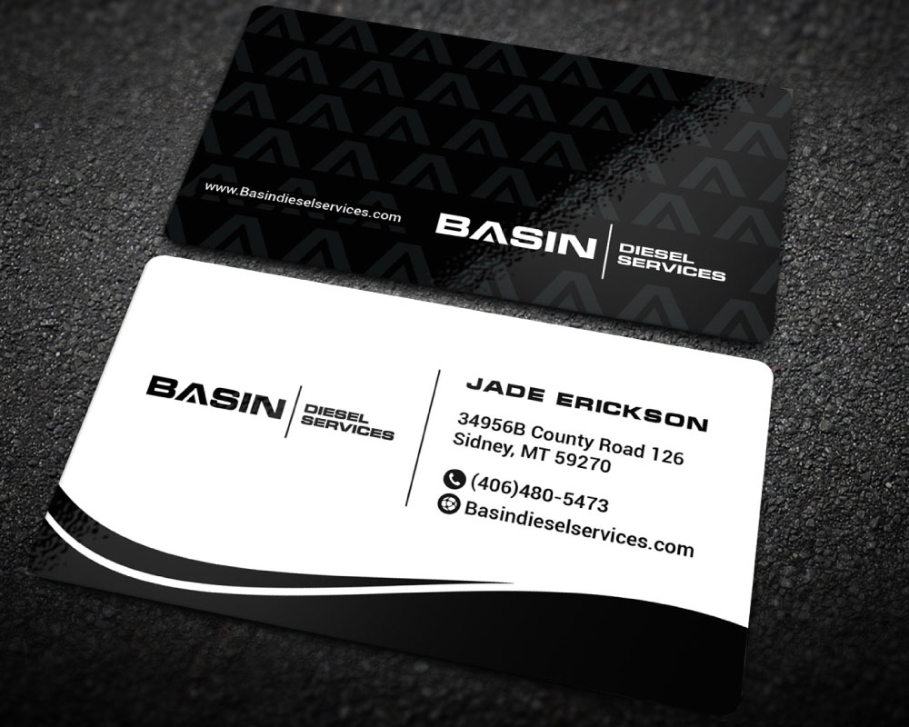 Basin Diesel Services logo design by Boomstudioz