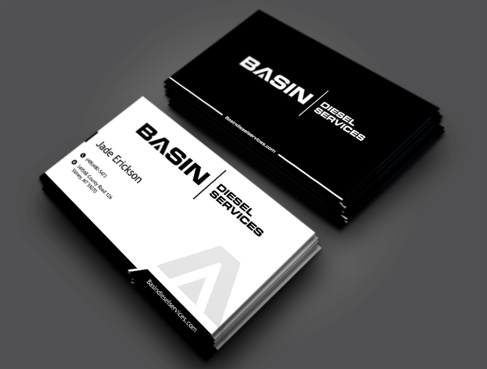 Basin Diesel Services logo design by Niqnish