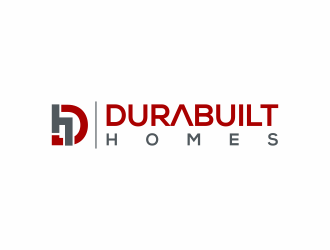 Durabuilt Homes logo design by menanagan