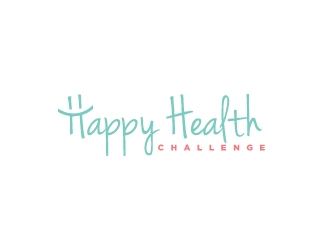 Happy Health Challenge logo design by Erasedink
