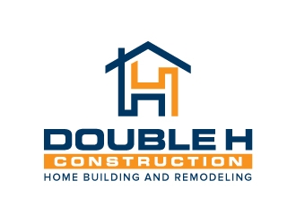 Double H Construction logo design by jaize
