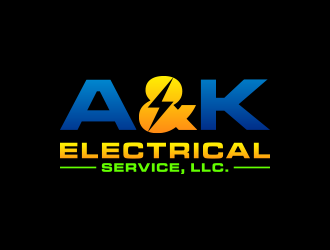 A&K Electrical Service, LLC. logo design by lexipej