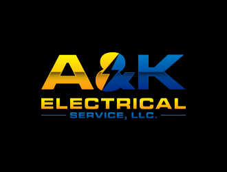 A&K Electrical Service, LLC. logo design by lexipej