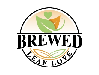 Brewed Leaf Love logo design by mewlana
