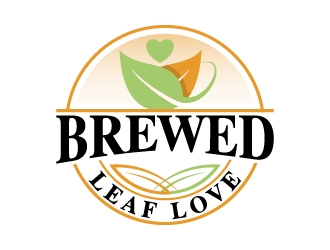 Brewed Leaf Love logo design by mewlana