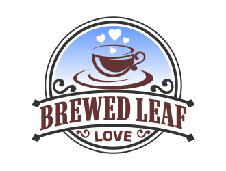 Brewed Leaf Love logo design by cintoko