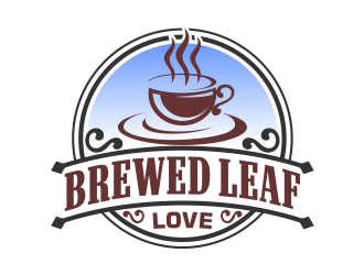 Brewed Leaf Love logo design by cintoko
