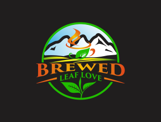 Brewed Leaf Love logo design by cahyobragas