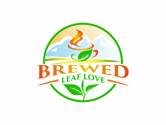 Brewed Leaf Love logo design by cahyobragas