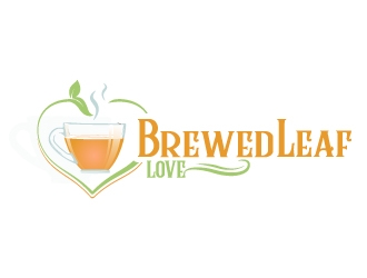 Brewed Leaf Love logo design by Suvendu