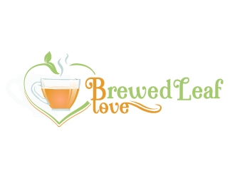 Brewed Leaf Love logo design by Suvendu