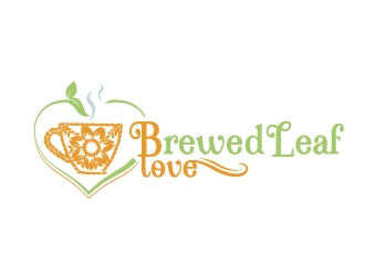 Brewed Leaf Love logo design by Suvendu