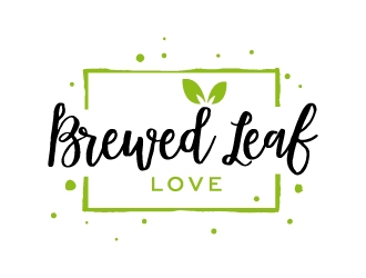 Brewed Leaf Love logo design by akilis13
