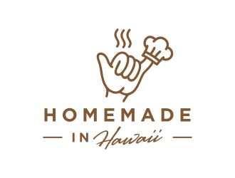 Homemade in Hawaii logo design by Gopil