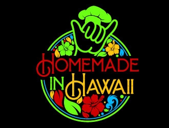 Homemade in Hawaii logo design by Suvendu