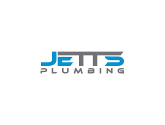 JETTS Plumbing logo design by oke2angconcept